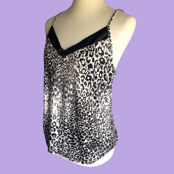 Y2K leopard print tank camisole large - Picture 2 of 10